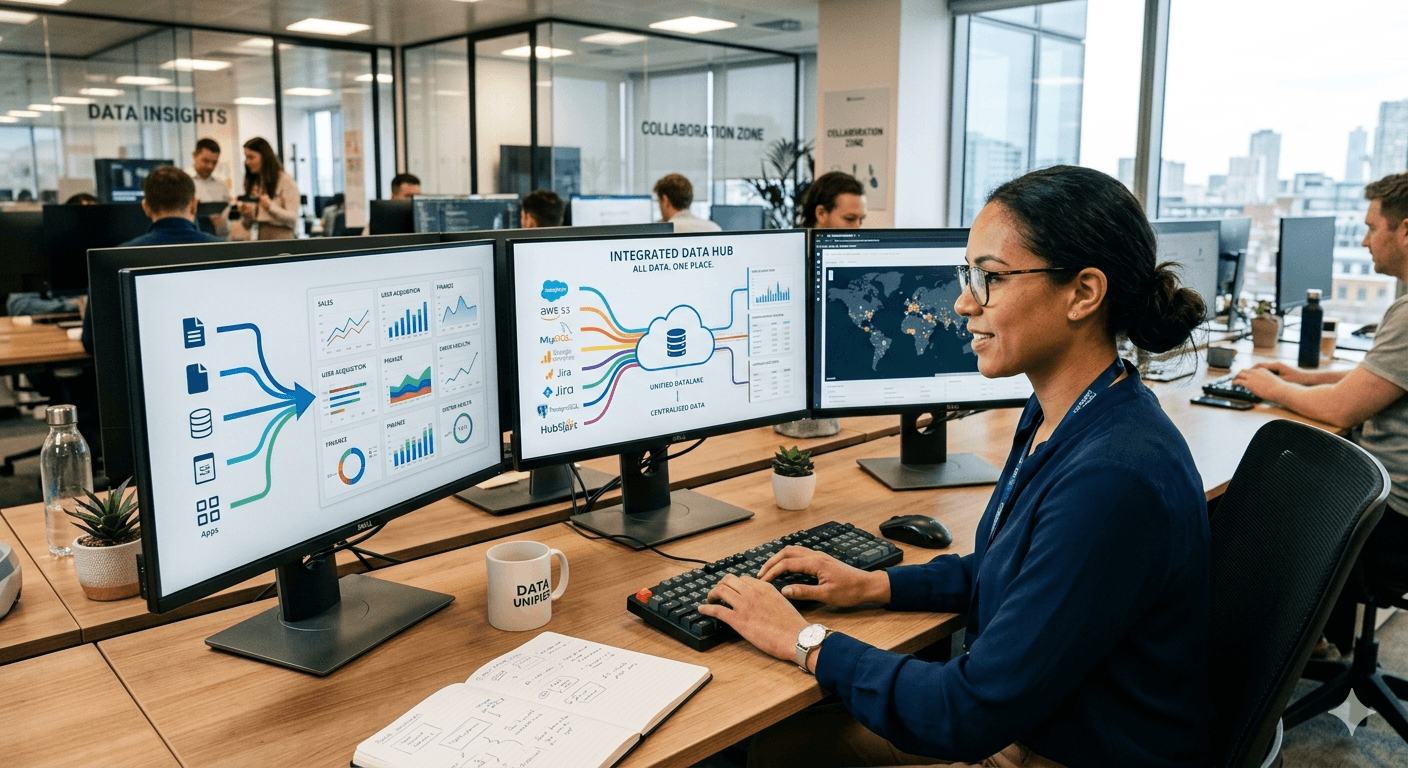 bring all your data into one place​