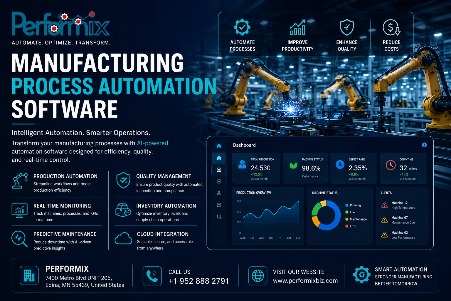 manufacturing process automation software