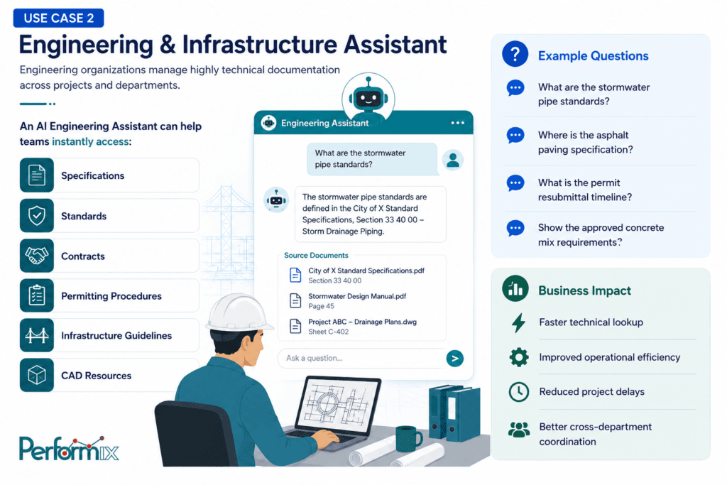 use case 2 engineering & infrastructure assistant