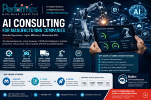 ai consulting for manufacturing companies performix business services
